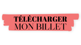 Bouton cliquable pour télécharger son billet au salon du mariage